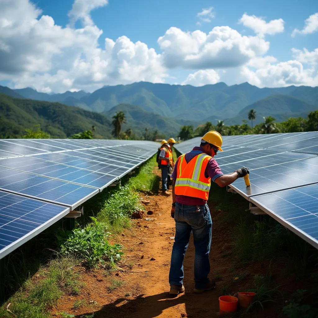 Proyecto de energía solar financiado por InverColombia