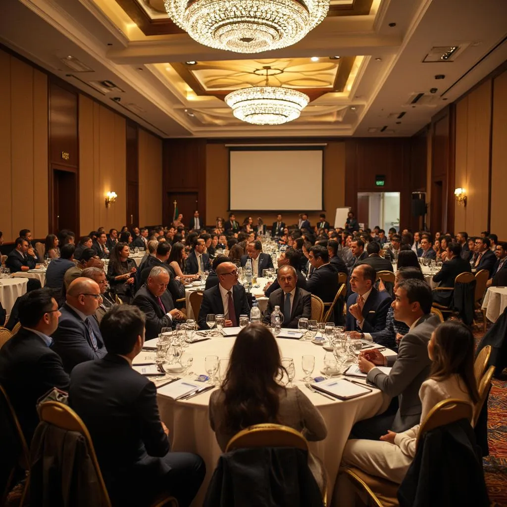 Conferencia de inversiones en Bogotá